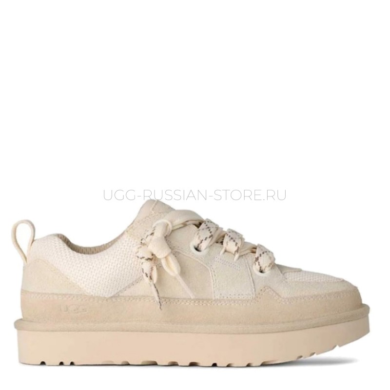 UGG Lowmel Low Sneakers Jasmine White 11