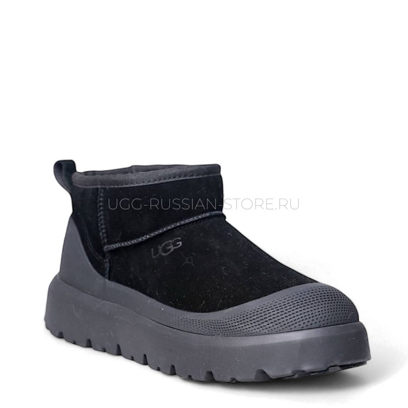 UGG Mens Ultra Mini Hybrid Black 22