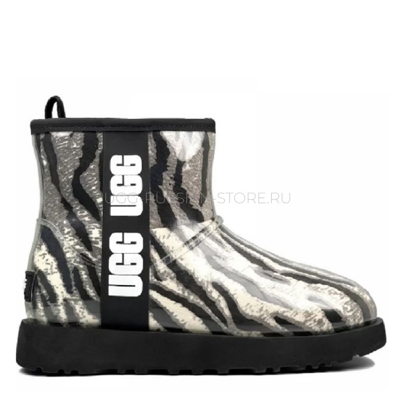 UGG Classic Clear Mini Zebra 11