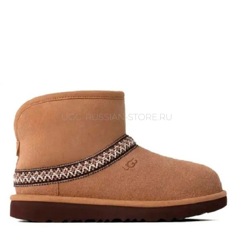 UGG Classic Mini Crescent Chestnut 11