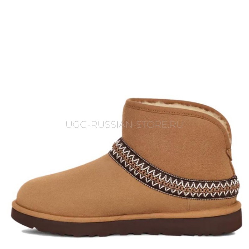 UGG Classic Mini Crescent Chestnut 22