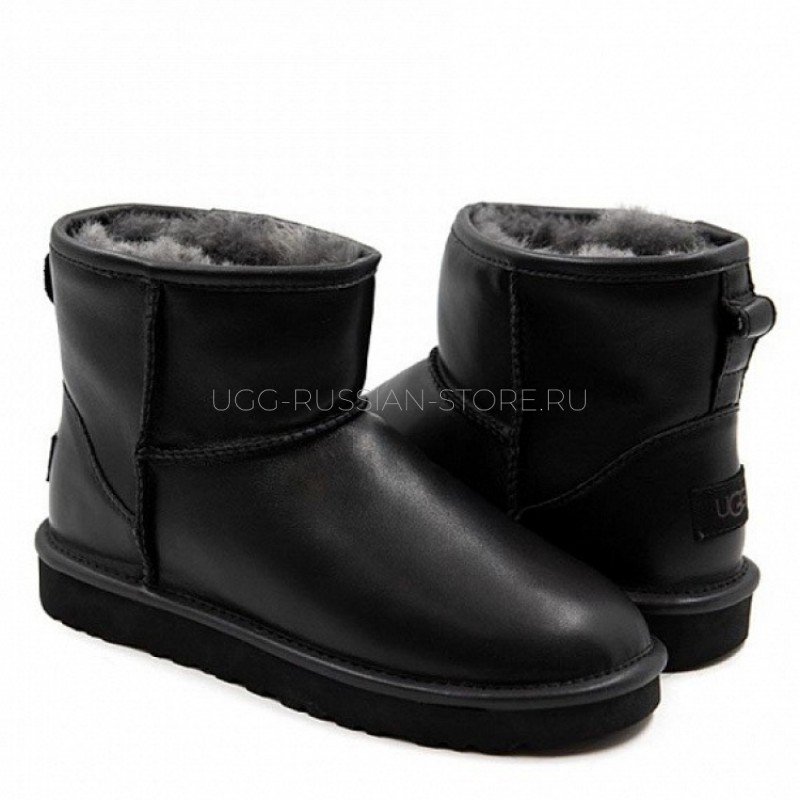UGG Classic Mini Luxury Black 22
