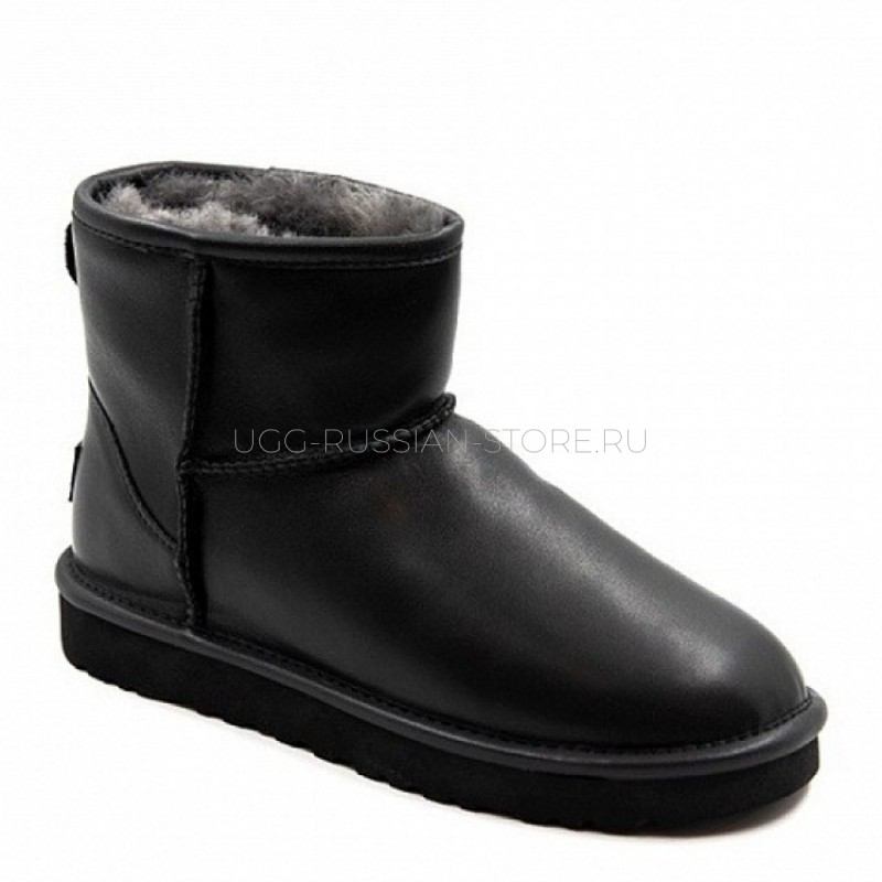 UGG Classic Mini Luxury Black 22