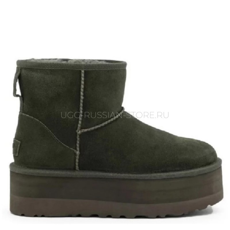 UGG Classic Mini Platform Forest Night 11