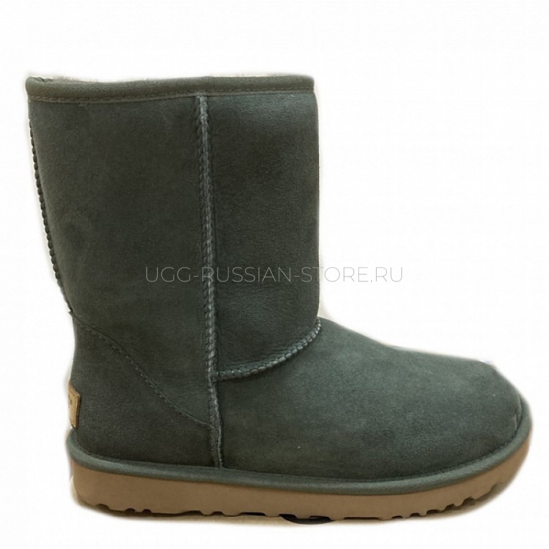 UGG Classic Short Brunt Olive 11