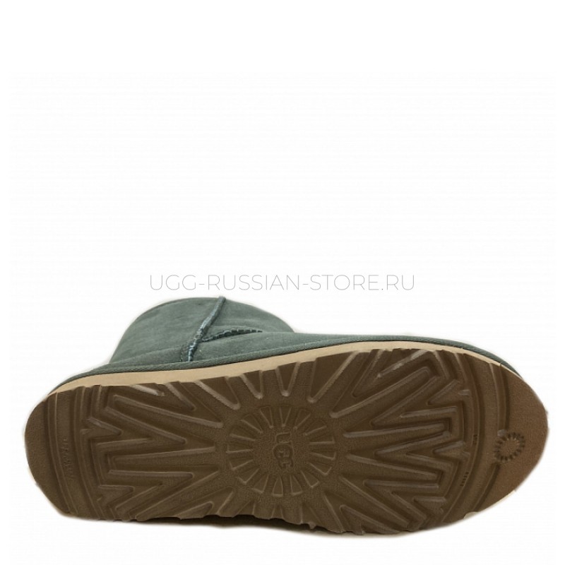 UGG Classic Short Brunt Olive 22