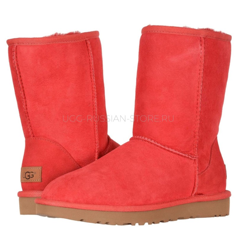 UGG Classic Short II Red 22