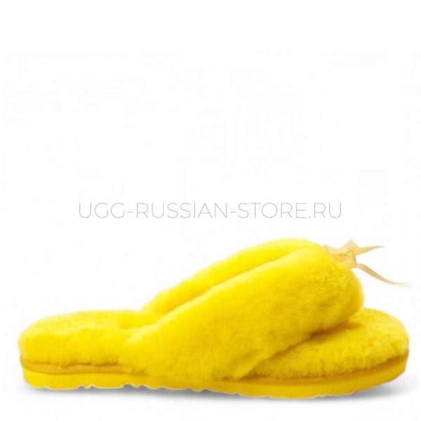 Fluff Flip Flop II Yellow