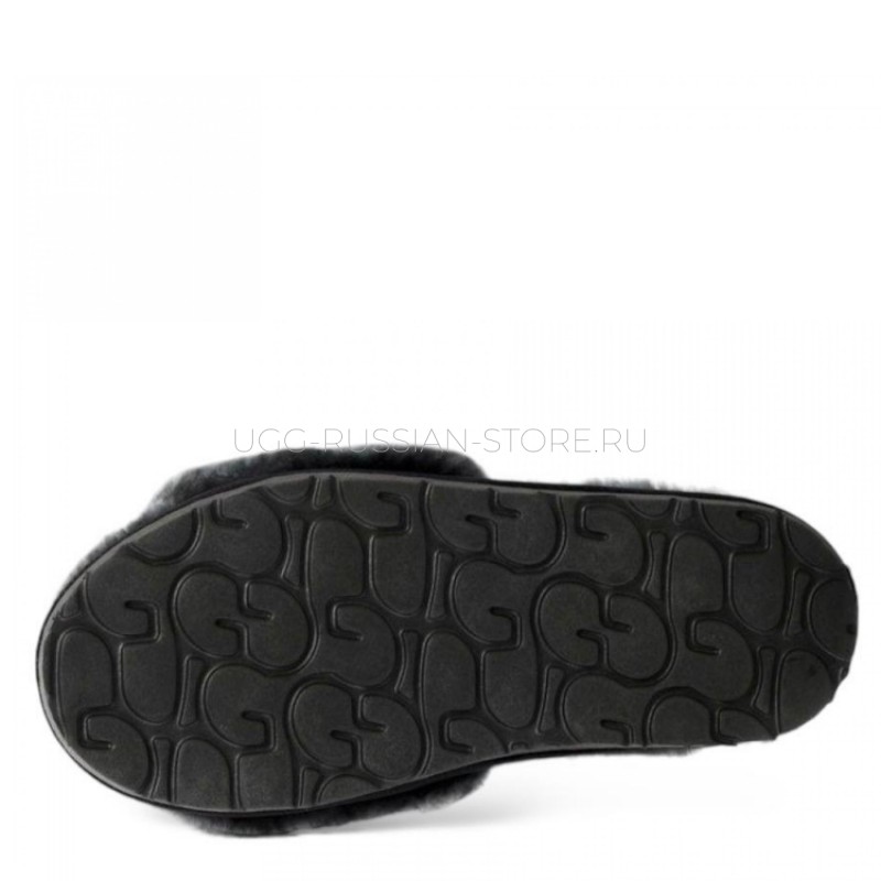 UGG Fluff Slide Slippers Grey 22