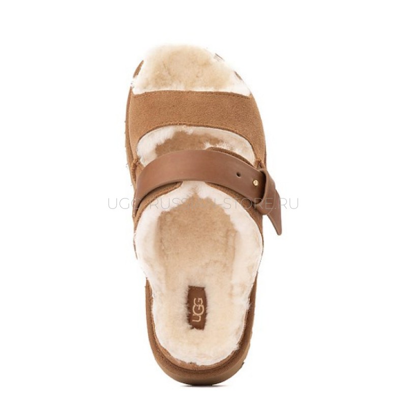 UGG Greenport Strap Slide Chestnut 22