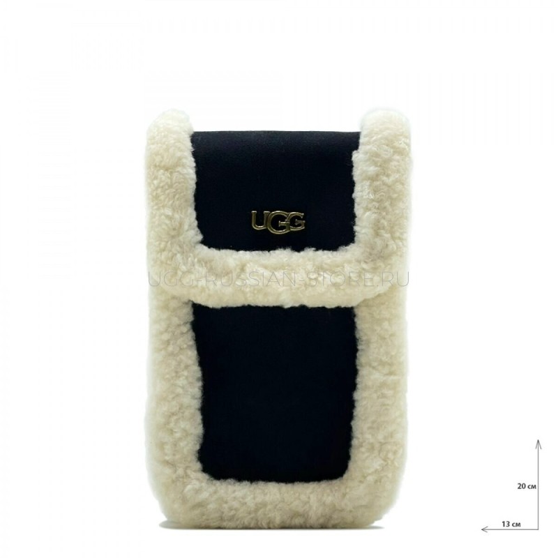 UGG Heritage Mini Crossbody Black 11