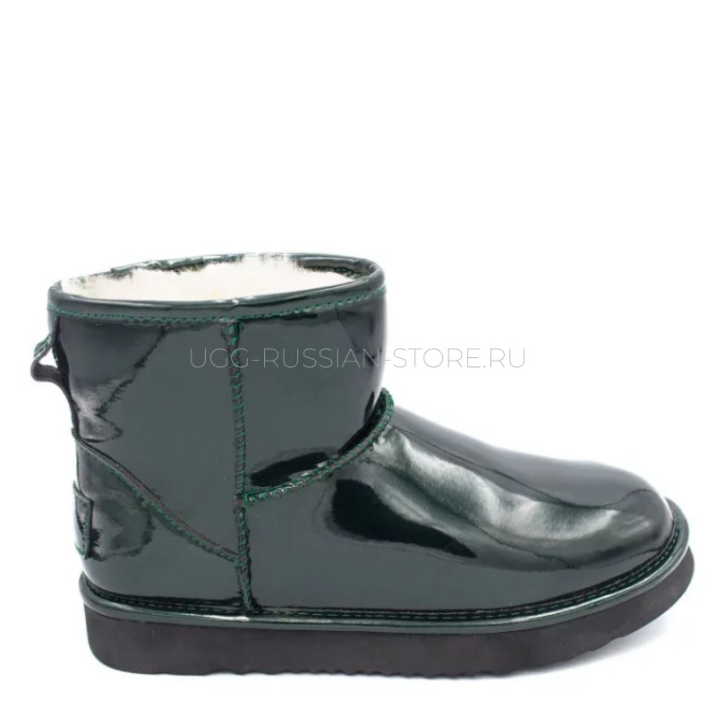 UGG Jimmy Choo Mini Patent II Green 11