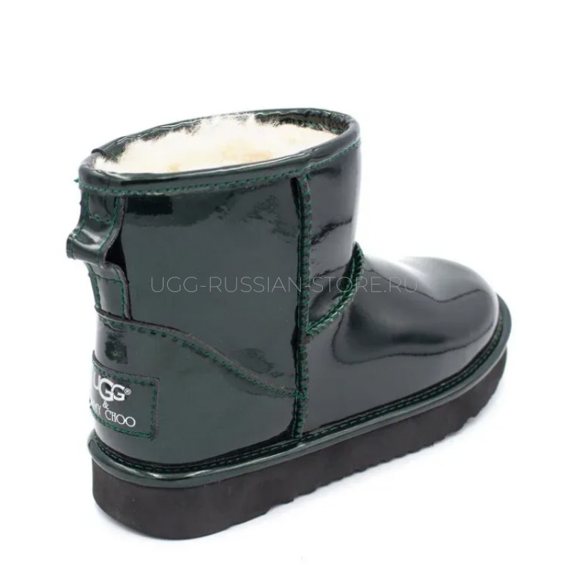 UGG Jimmy Choo Mini Patent II Green 22
