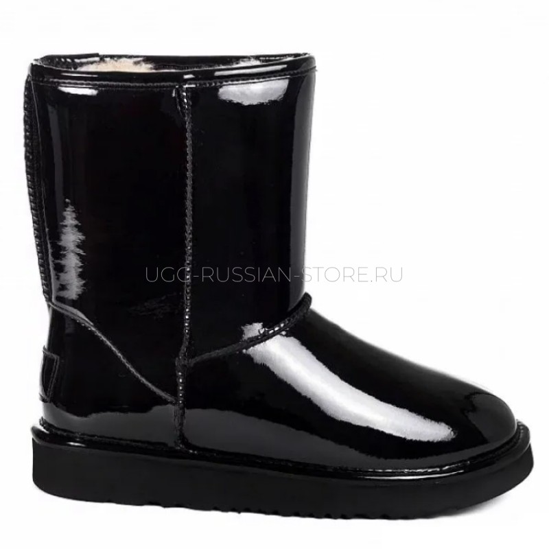 UGG Jimmy Choo Patent II Black 11