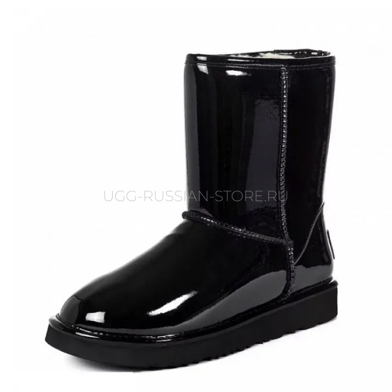 UGG Jimmy Choo Patent II Black 22