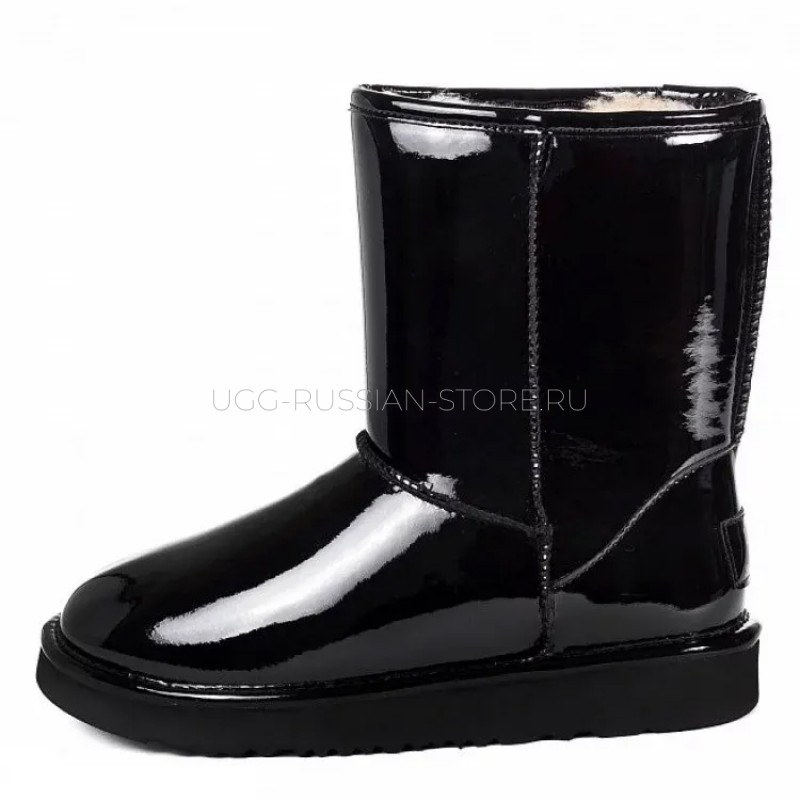UGG Jimmy Choo Patent II Black 22