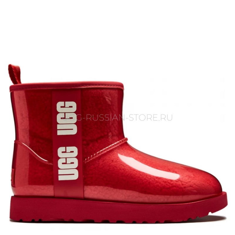 UGG Kids Clear Classic Mini II Lava Flow 11