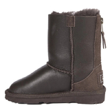 UGG Kids Zip Metallic Chocolate