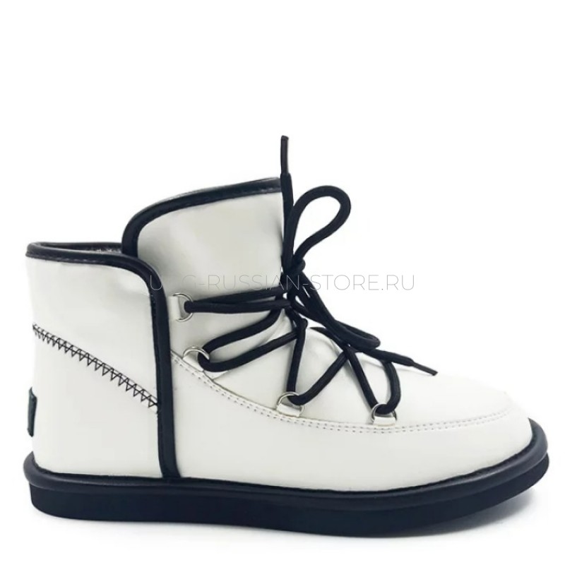 UGG Levy White Leather 11