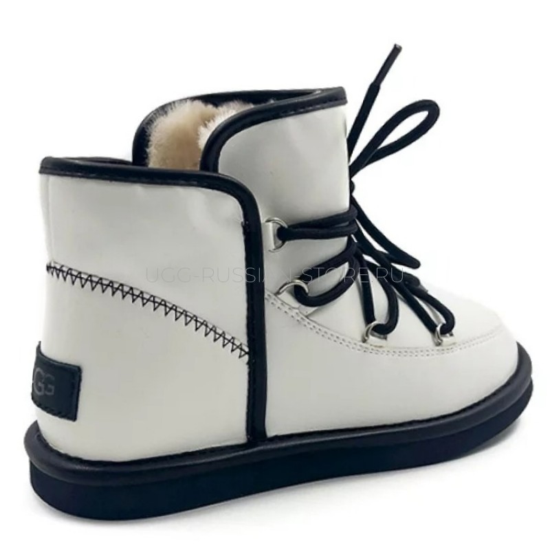 UGG Levy White Leather 22
