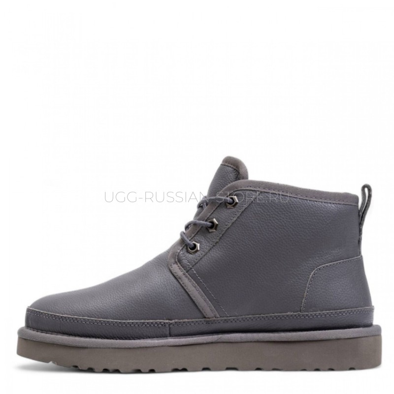 UGG Men's Neumel Leather Grey 22