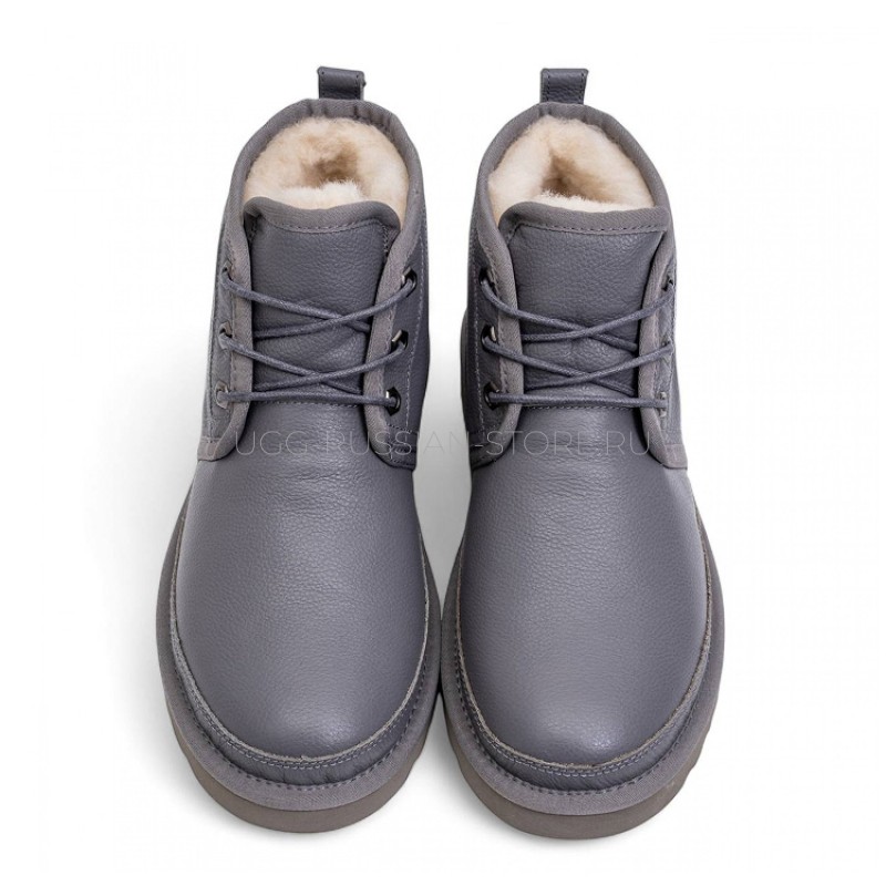 UGG Men's Neumel Leather Grey 22