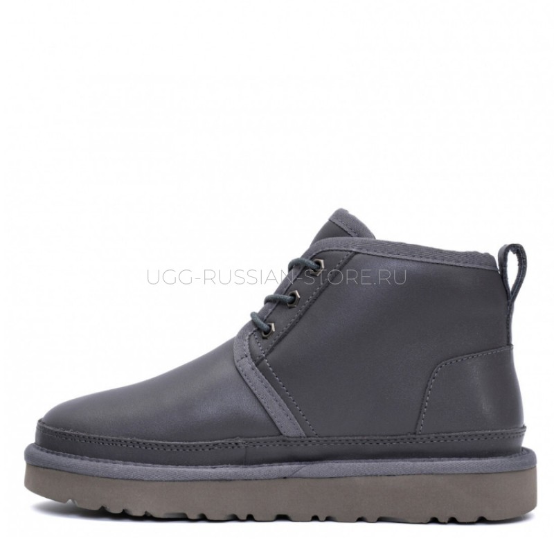UGG Neumel Leather Grey 22