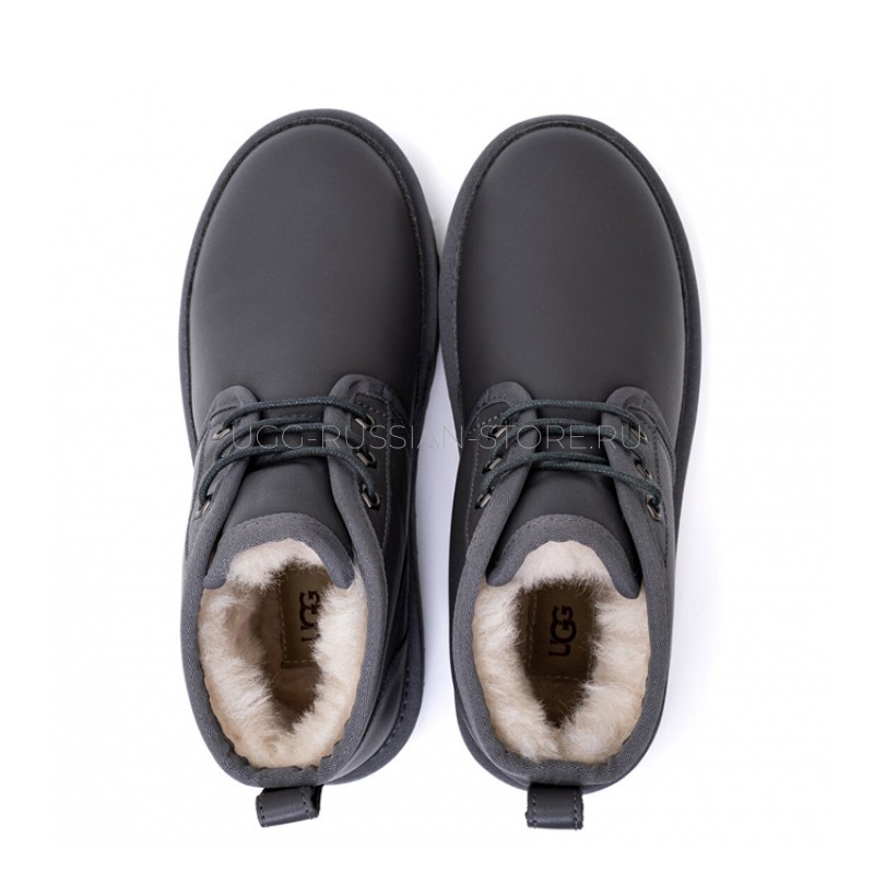 UGG Neumel Leather Grey 22