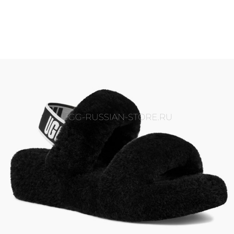 UGG OH Yeah Slide Black 22