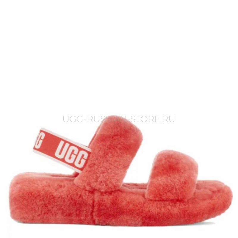 UGG OH Yeah Slide Coral 11