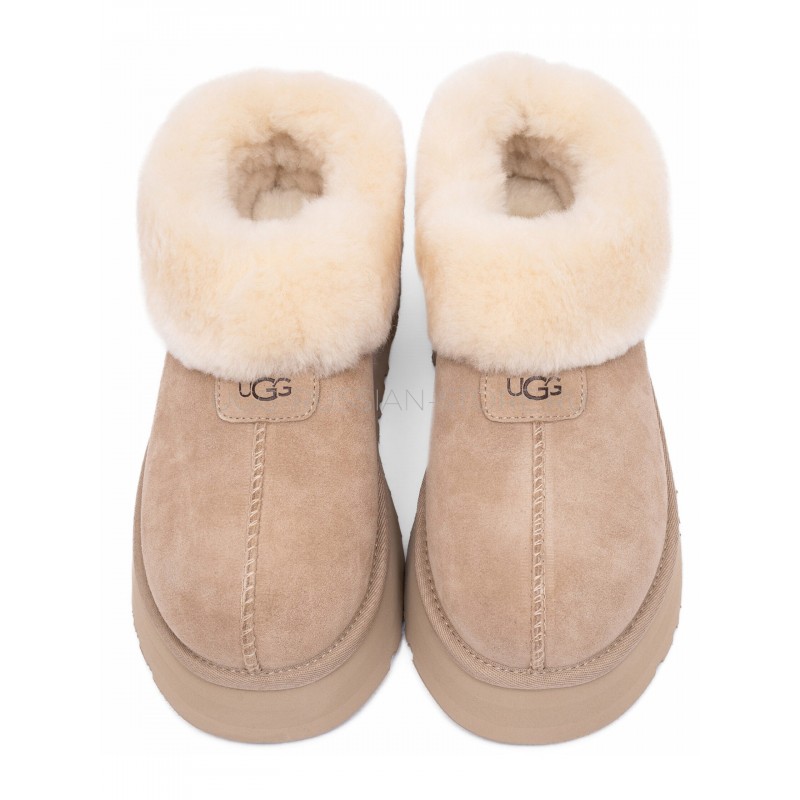 UGG Platform Slipper Sand 22