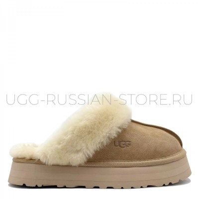 Slippers Scuffette Platform Sand