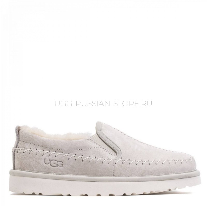 UGG Stitch Slip On Beige 11