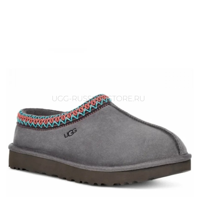 UGG Tasman Slippers Dark Grey 22