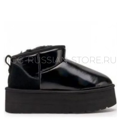 Ultra Mini Platforma High Shine Black