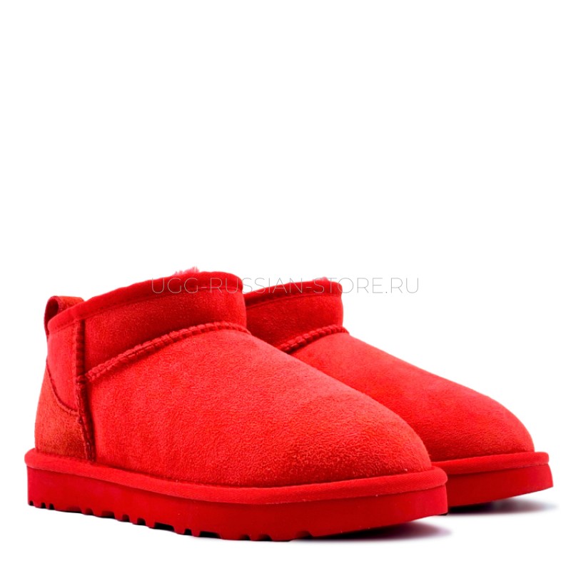 UGG Ultra Mini Samba Red 22