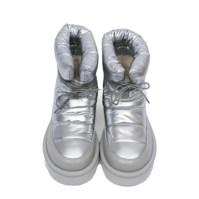 UGG Classic Mini Blow Silver 22