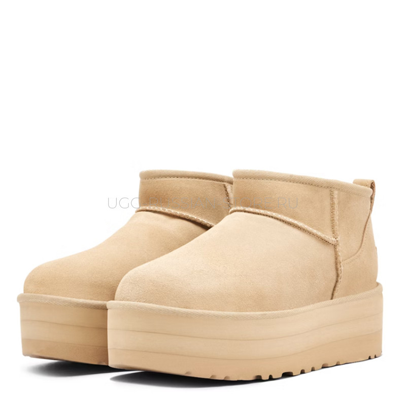 UGG Classic Ultra Mini Platform Mustard Seed 22