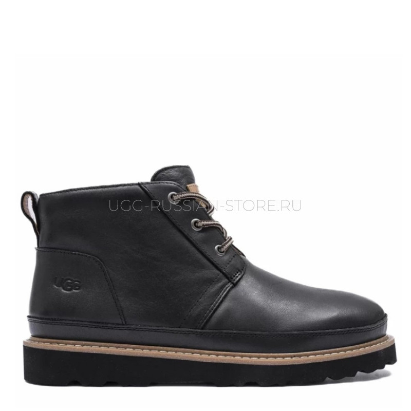 UGG Neumel Gentleman Leather Black 11