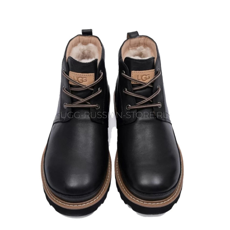 UGG Neumel Gentleman Leather Black 22