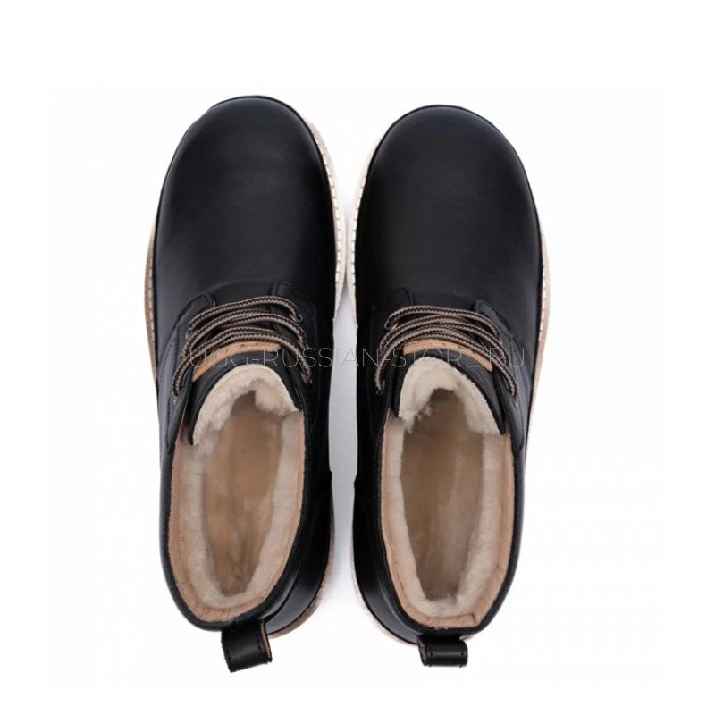 UGG Neumel Gentleman Leather Black 22