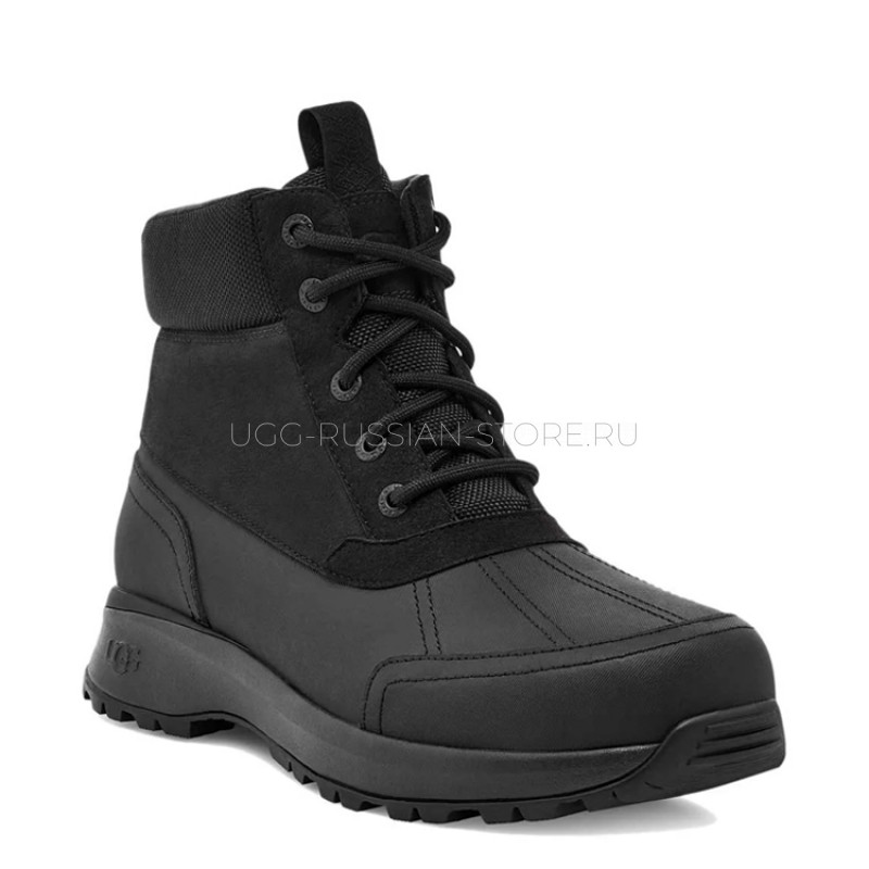 UGG Emmett Duck Boot Black 22