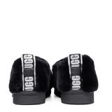 UGG Hailey Fluff Slippers Black