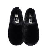 UGG Hailey Fluff Slippers Black