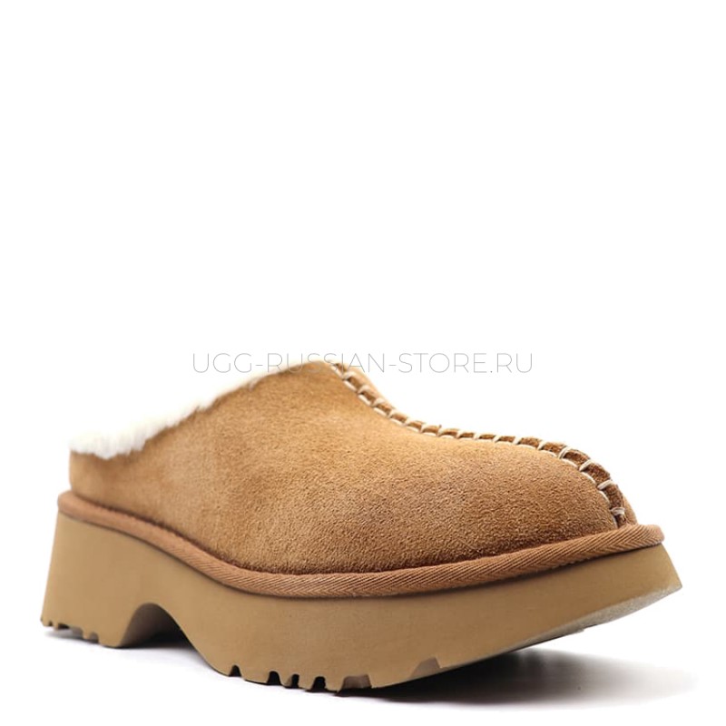 UGG Heights Cozy Clog Chestnut 22