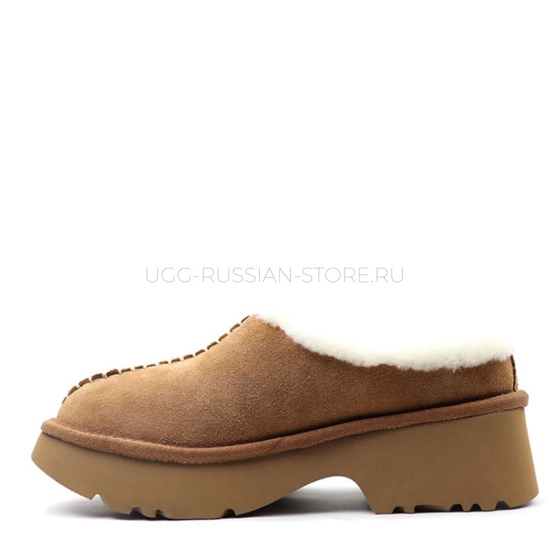 UGG Heights Cozy Clog Chestnut 22