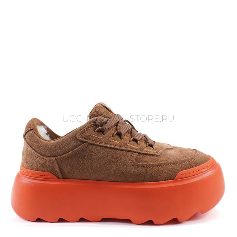 UGG Marin Lace Chestnut Orange 11