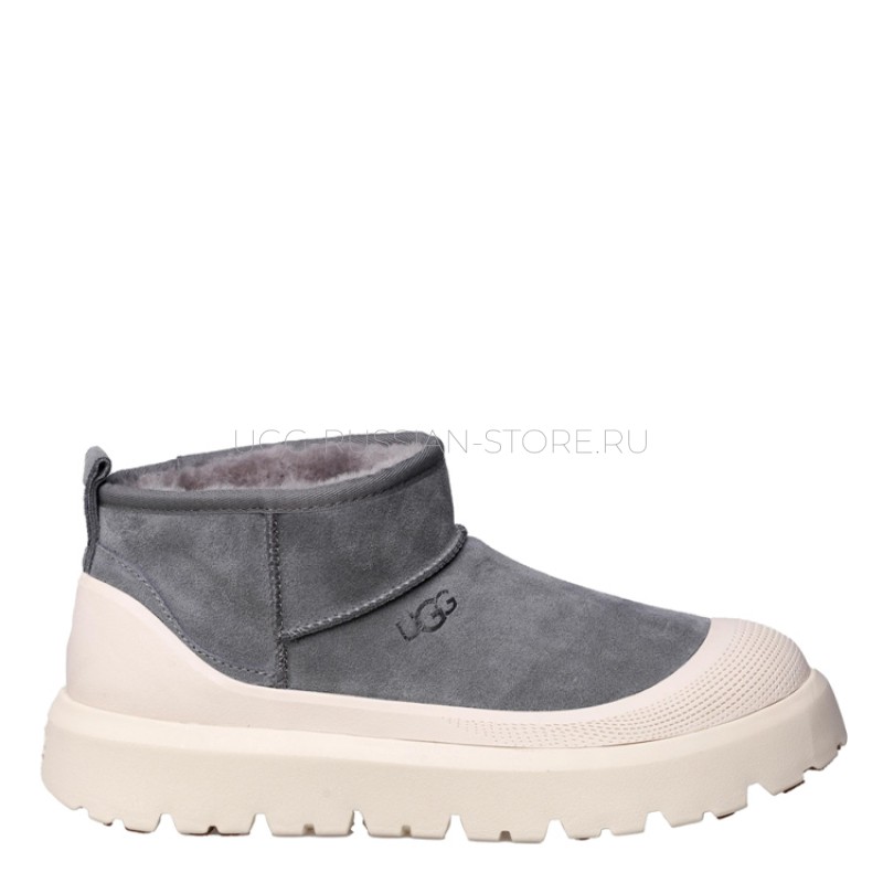 UGG Men's Ultra Mini Hybrid Grey 11