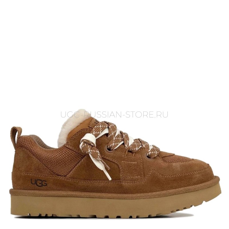 UGG Men's Lowmel Low Sneakers Chestnut 11