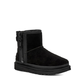 UGG Mini Zipper Tape Logo Black